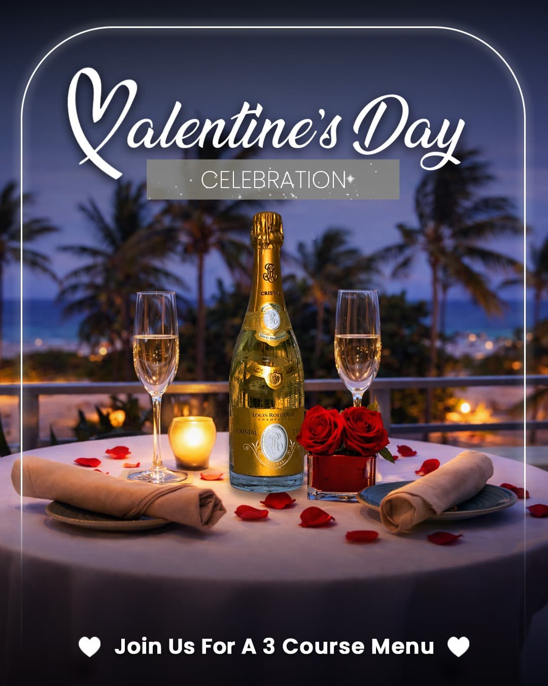 Valentine's Day 2026: The Most Romantic Dinner Spot on Ocean Drive